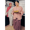 Dian Pareo Skirt in Ceri Maroon